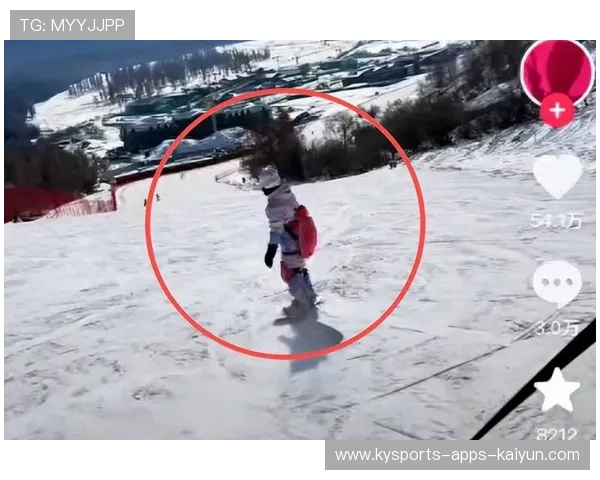 滑雪者雪地打开降落伞炫技 滑雪者雪地打开降落伞炫技